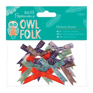 Набор бантов "Owl Folk" (DoCrafts)