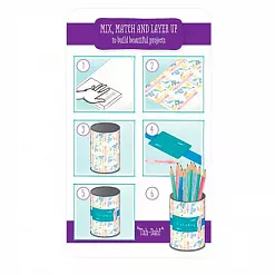 Набор штампов "Канцелярские принадлежности" (DoCrafts)