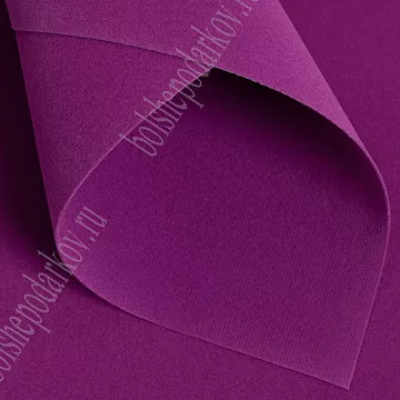 Отрез замши А4 "Двухсторонняя. Сиреневый"