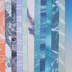 Набор бумаги 30х30 см "Тайна глубин", 18 листов (АртУзор) Набор бумаги 30х30 см "Тайна глубин", 18 листов (АртУзор)