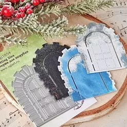 Нож "Дверь в старый замок", 9,2х7,1 см (AgiArt)