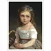 Тканевая карточка "Любимая доченька. С корзинкой" (ScrapMania)
