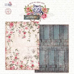 Набор бумаги А5 "Alice", 12 листов (DreamLight Studio)