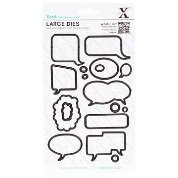 Набор ножей для вырубки "Облака-мысли" (DoCrafts)