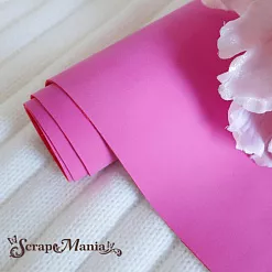 Отрез экокожи 30х69 см "Soft touch. Фуксия" (Pty Китай)