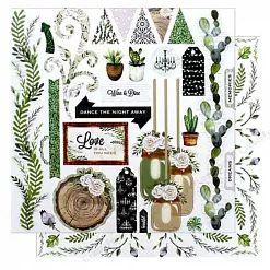 Бумага "Garden party. Love story" (BoBunny)