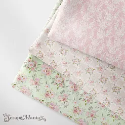Отрез ткани 75х50 см "Свадебный букет. Кружево" (ScrapMania)