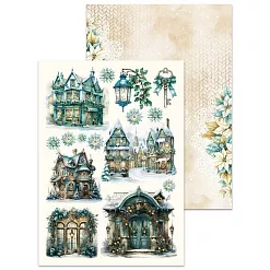 Набор бумаги А5 для вырезания "Магия зимы", 14 листов (CraftStory) Набор бумаги А5 для вырезания "Магия зимы", 14 листов (CraftStory)