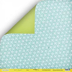 Бумага "Let's Travel. Небо" (Скрапмир) Бумага "Let's Travel. Небо" (Скрапмир)