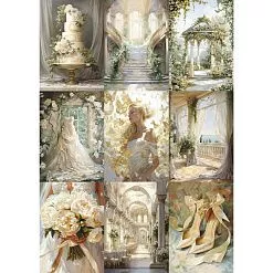 Набор бумаги А4 "Нежная симфония", 9 листов (CraftStory)