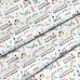 Отрез ткани 79х50 см "Веселый паровозик" (Cotton)