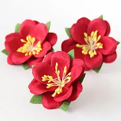 Цветок сакуры "Красный" (Craft)