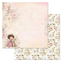 Бумага "Маленькая королева. Люби" (ScrapMania)