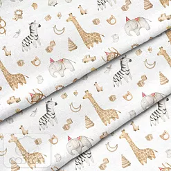 Отрез ткани 79х50 см "Страна игрушек" (Cotton)