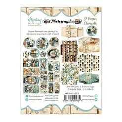 Набор вырубок "Photographer. Ярлыки", 27 шт (Mintay)
