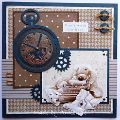 Набор ножей для вырубки "Часы" (DoCrafts)