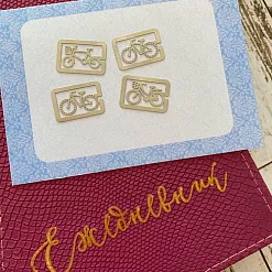 Набор скрепок "Велосипеды" Набор скрепок "Велосипеды"