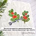 Нож "Новогодняя красота. Яркая брусника", 3,4х5 см (ScrapMania)