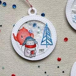 Штамп "Три медведя", 5 см (Скрапклуб)