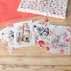 Набор карточек "Алиса в сказке" (ScrapMania)