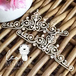 Чипборд "Ажурные элементы", 7х2,5 см (LeoMammy)
