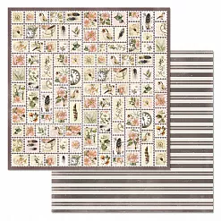 Набор бумаги 20х20 см "Девичья тайна", 12 листов (ScrapMania)