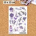 Набор наклеек А6 "Лавандовый вечер" (ScrapMania)