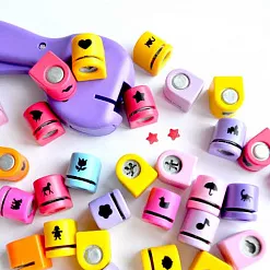 Дырокол 1 см со сменными насадками "Большой детский набор" (Kamei)