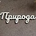 Украшение из чипборда "Природа 1248" (Fantasy)