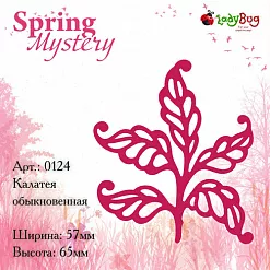 Нож для вырубки "Калатея обыкновенная" (LadyBug)