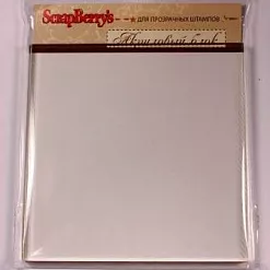 Акриловый блок 10х10 см, толщина 1 см (ScrapBerry's)