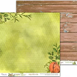 Набор бумаги 30х30 см "Домик лесника. Базовый", 6 листов (Muscari)