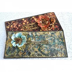 Трафарет 15х17 см "Винтажные ромбы" (CraftStory)