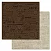 Набор бумаги 30,5х30,5 см "Магия кофе", 12 листов (ScrapMania)