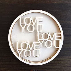 Шейкер "Love You", 6,5 см (Белый кот)