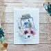 Тканевая карточка "Море, я скучала. Баночка" (ScrapMania)
