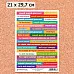 Скрап-карта А4 "Надписи на открытки для самой лучшей девочки" (ScrapMania)