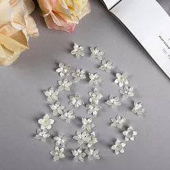 Набор акриловых украшений "Петуния белая" (АртУзор)