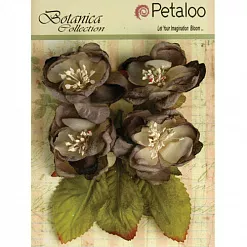 Набор объемных цветов "Botanica Blooms. Charcoal" (Petaloo) Набор объемных цветов "Botanica Blooms. Charcoal" (Petaloo)