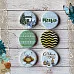 Набор фишек "Сканди Новый Год. Тепло" (ScrapMania)