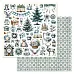 Набор бумаги 20х20 см "Рождество у волшебников", 12 листов (ScrapMania) Набор бумаги 20х20 см "Рождество у волшебников", 12 листов (ScrapMania)
