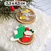 Нож "Новогодний сапожок", 3,3х4,5 см (ScrapMania)