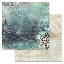 Набор бумаги 20х20 см "Рождество у волшебников", 12 листов (ScrapMania) Набор бумаги 20х20 см "Рождество у волшебников", 12 листов (ScrapMania)