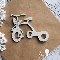 Чипборд "Велосипед", 7х5 см (LeoMammy)