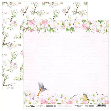 Бумага "Flower dreams 1" (ScrapBoys)