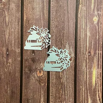 Нож "Книги", 5х5,5 см (Scrapman)