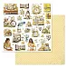 Бумага "Сезон ромашек. Фрагменты" (ScrapMania)