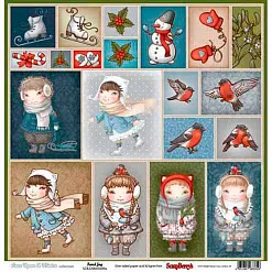 Бумага "Once Upon a Winter. Раз морозною зимой" (ScrapBerry's)