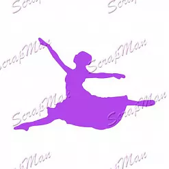 Нож "Балерина", 3,4х5,2 см (Scrapman)