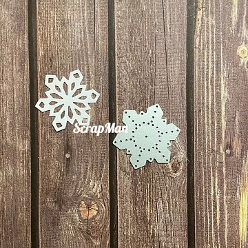 Нож "Снежинка 1", 3,9х4,5 см (Scrapman)